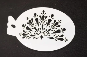 Šablona na obličej POP Stencils ledová mandala